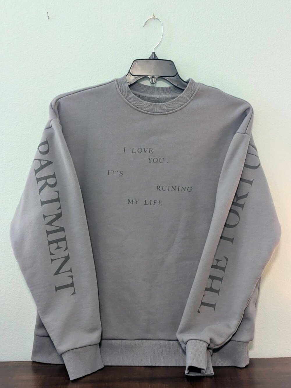 Official Taylor Swift "The Tortured Poets Department" Fortnight Crewneck